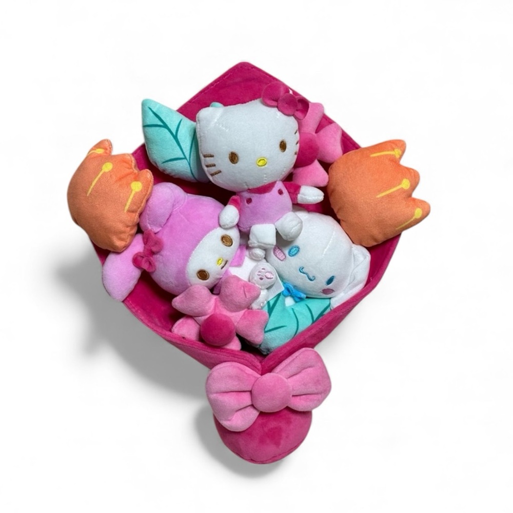 Hello Kitty and Friends 12-Inch Plush Celebration Bouquet